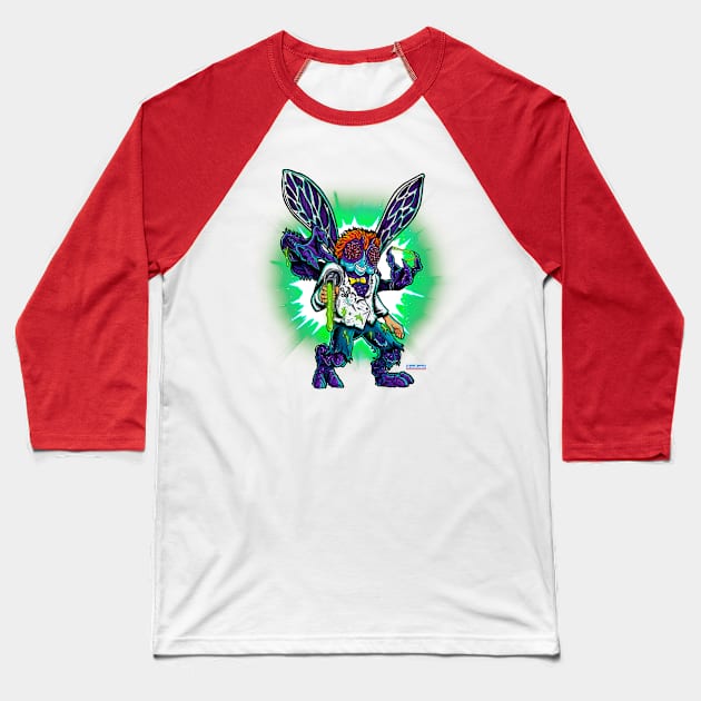 Baxter the fly Baseball T-Shirt by Ale_jediknigth